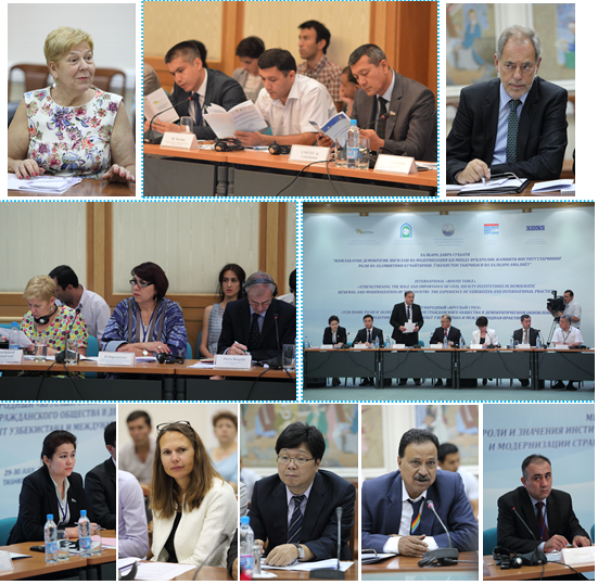 Uzbekistan's experience and international best practices in the sphere of civil society development discussed in Tashkent city 